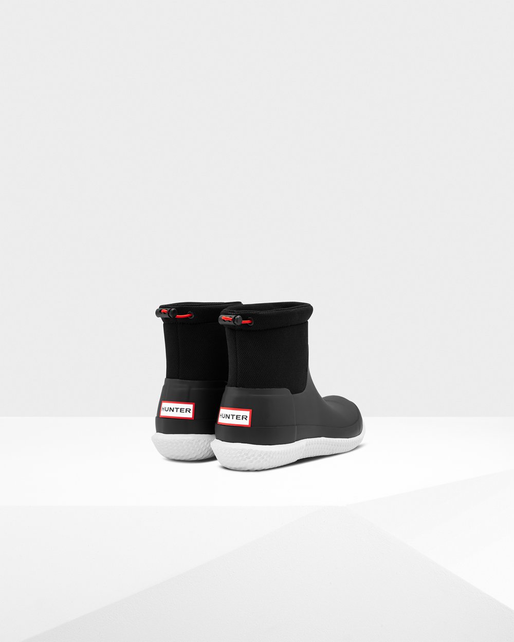 Tenis Hunter Feminina Pretas - Original Short Mesh Boots - 47WBSQGTN